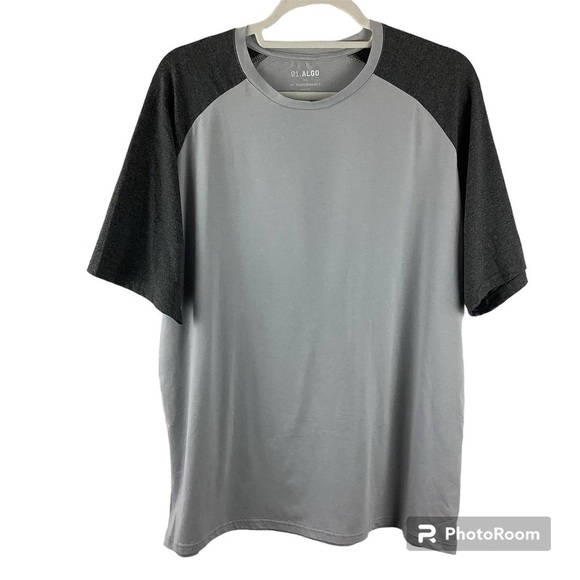 01.ALGO Performance Raglan Colorblock T-Shirt - Picture 1 of 4